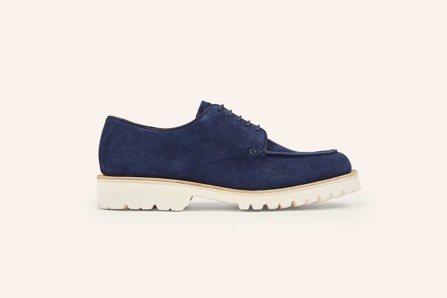 Hot Heschung Ilex Derby Navy Hydrovelours