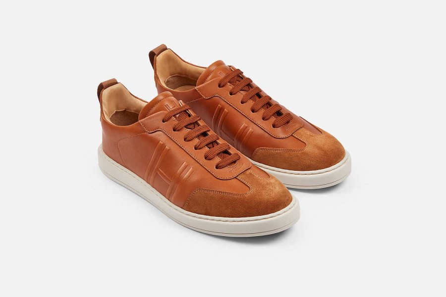 Best Heschung Edge Sneakers Gold Purecalf