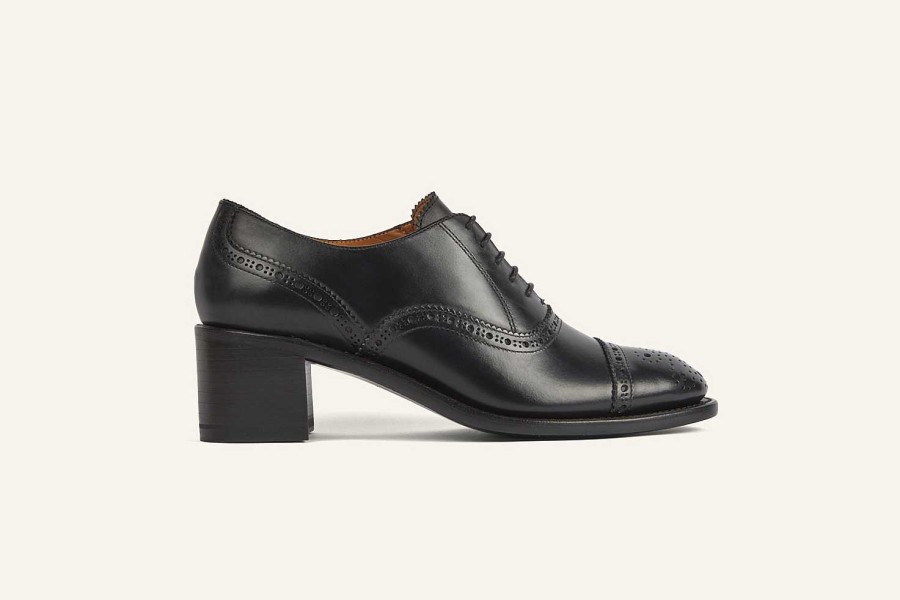 Online Heschung Morine Oxfords Black Box