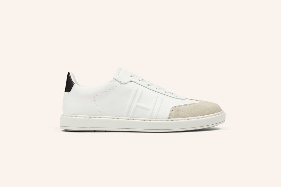 Online Heschung Edge Sneakers Pearl/White Suede/Opaco