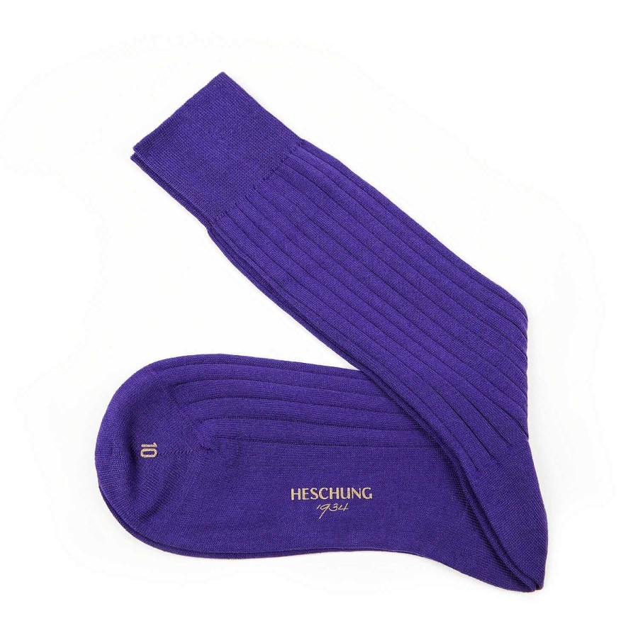 Hot Heschung Socks Viola Coton