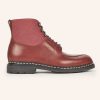 New Heschung Ginkgo Ankle Boot Merlot Suportlo/Canvas