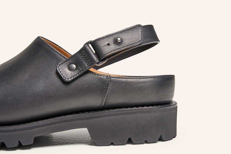 New Heschung Oxalis Clog Black Suportlo