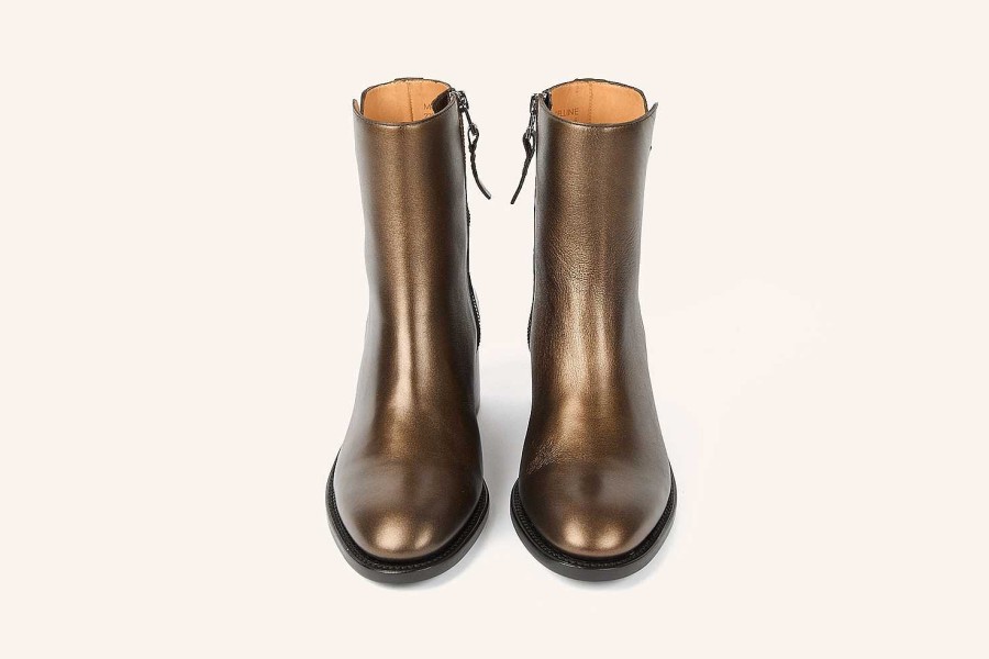 Hot Heschung Madeline Boot Bronze Mercury