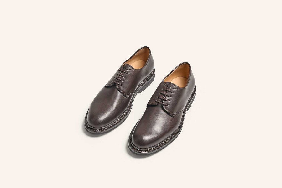 Clearance Heschung Crocus Derby Coffee Anilcalf