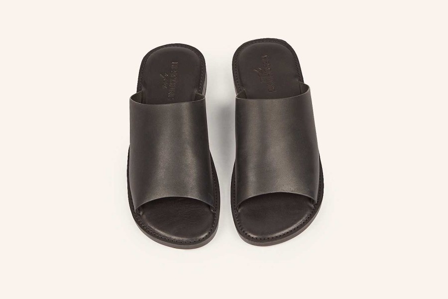 New Heschung Vasto Mules Black Suportlo