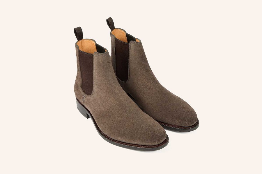 Wholesale Heschung Frene Chelsea Boot Acacia Hydrovelours