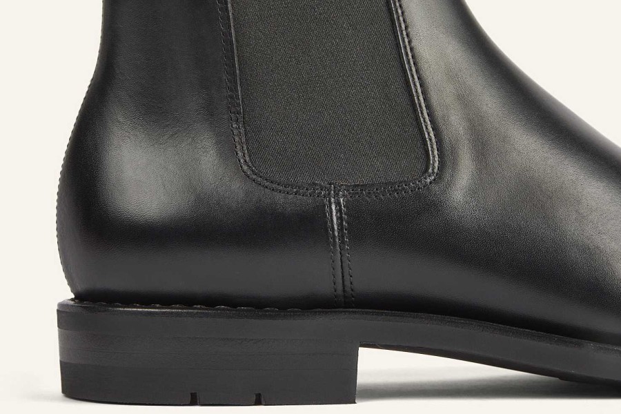 New Heschung Fusain Chelsea Boots Black Box