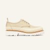 Clearance Heschung Gobi Derby Beige Canvas/Rubber