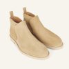 New Heschung Peuplier Ankle Boot Sand Hydrovelours