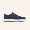 Clearance Heschung Court Sneakers Petrol Calf Suede