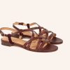 Wholesale Heschung Chiara Sandal Tobacco Nappa