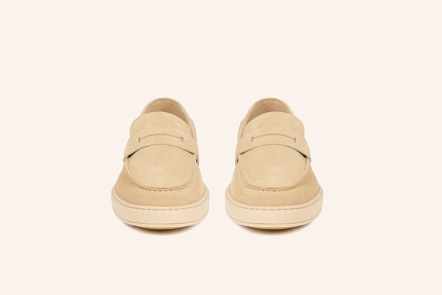 Online Heschung Clay Sneakers Sand Hydrovelours