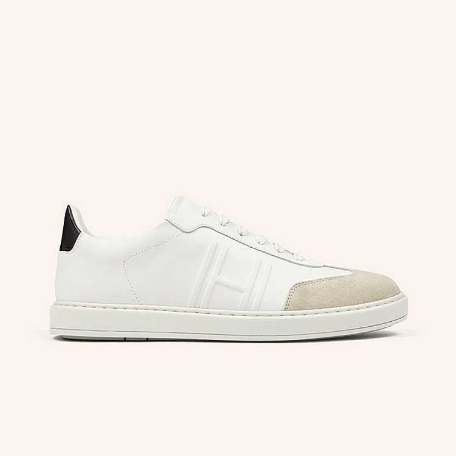 Online Heschung Edge Sneakers Pearl/White Suede/Opaco