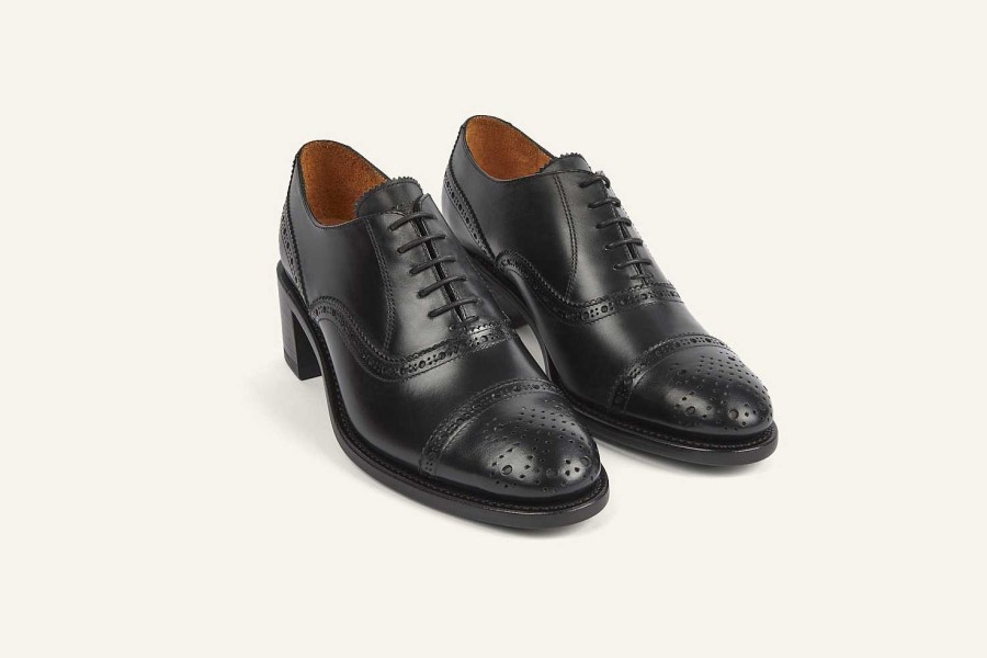 Online Heschung Morine Oxfords Black Box