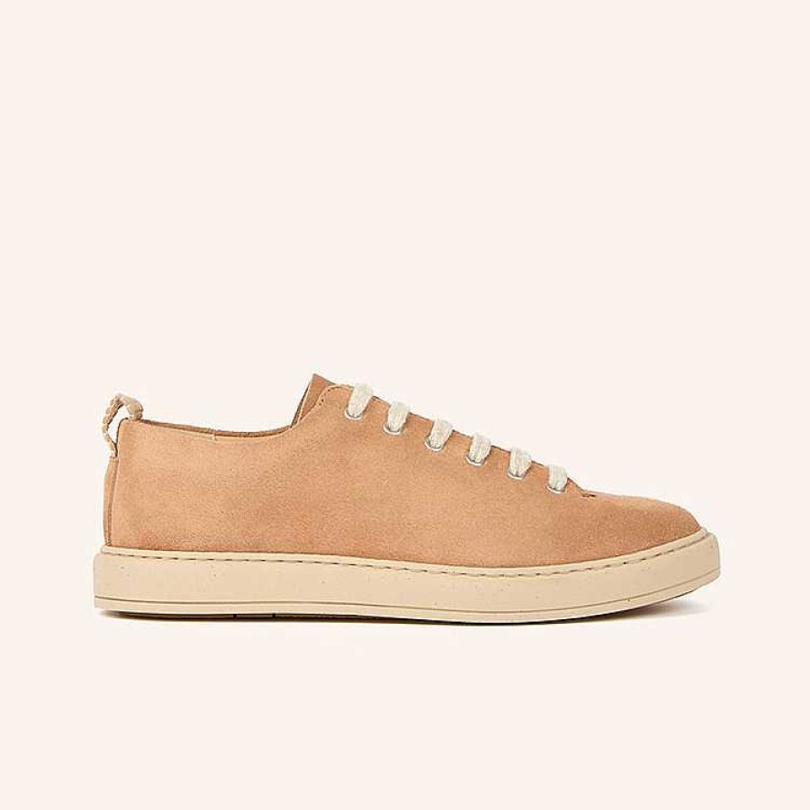 Online Heschung Court Sneaker Sienna Hydrovelours